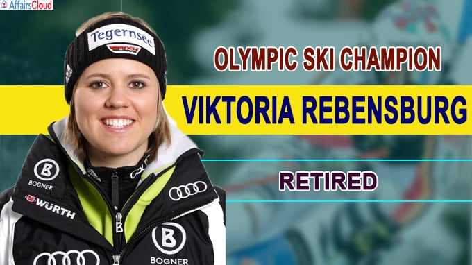 Olympic ski champion Viktoria Rebensburg retires new