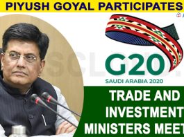 Piyush Goyal participates in the G-20 meeting of Trade and Investment Ministers