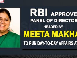 RBI approves panel of directors headed by Meeta Makhan