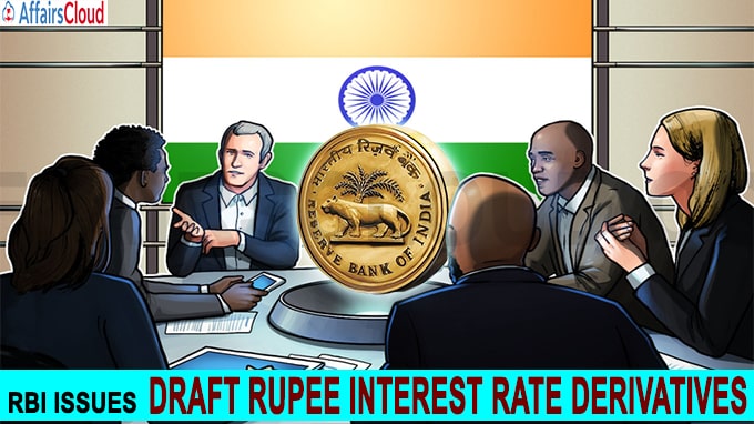 RBI issues draft rupee interest rate derivatives