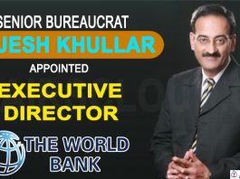 Senior bureaucrat Rajesh Khullar appointed Executive Director