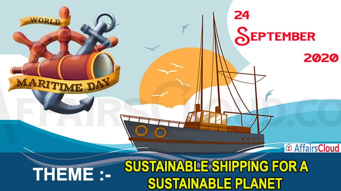 World Maritime Day - September 24 2020