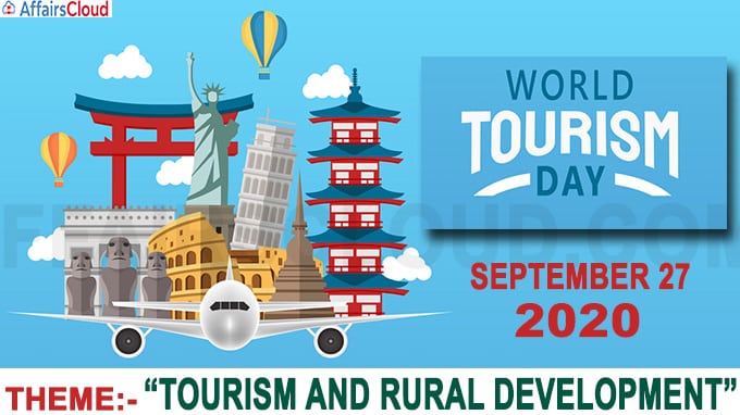 World Tourism Day - September 27 2020