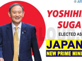 Yoshihide Suga elected as Japan’s new prime minister