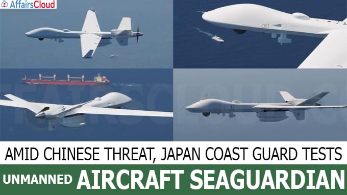 Amid Chinese threat, Japan Coast Guard tests unmanned aircraft SeaGuardian