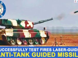 DRDO successfully test fires laser-guided anti-tank guided missile