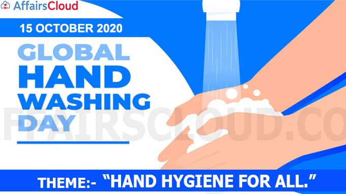 Global Handwashing Day - October 15 2020 new