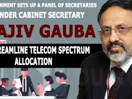 Government sets up a panel of secretaries under cabinet secretary Rajiv Gauba to streamline telecom spectrum allocation