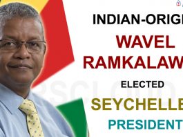 Indian-origin Wavel Ramkalawan is elected Seychelles President