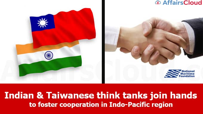 Indian,Taiwanese-think-tanks-join-hands-to-foster-cooperation-in-Indo-Pacific-region