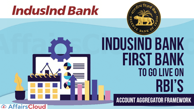 IndusInd-Bank-first-bank-to-go-live-on-RBI’s-'Account-Aggregator-Framework'