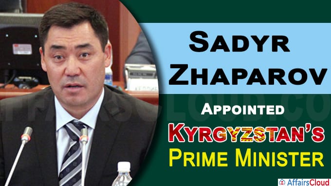 Kyrgyzstan’s parliament elects new PM