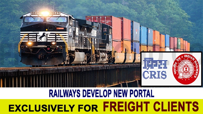 Railways develop new portal exclusively for freight clients