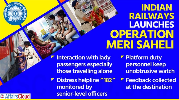 Railways launches ‘Meri Saheli’ initiatives for safety of women passengers