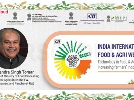 Shri Narendra Singh Tomar Inaugurates India - International Food & Agri Week from 16th to 22nd October 2020