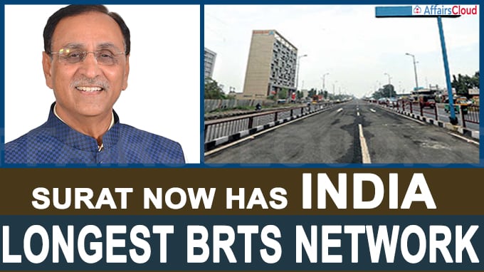 Surat now has India’ longest BRTS network