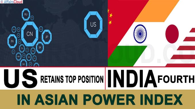 US retains top position in Asia Power Index for 2020