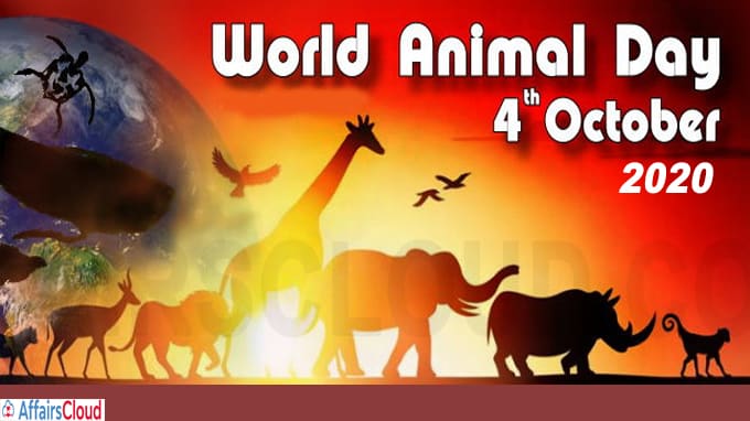 World Animal Day - October 4 2020