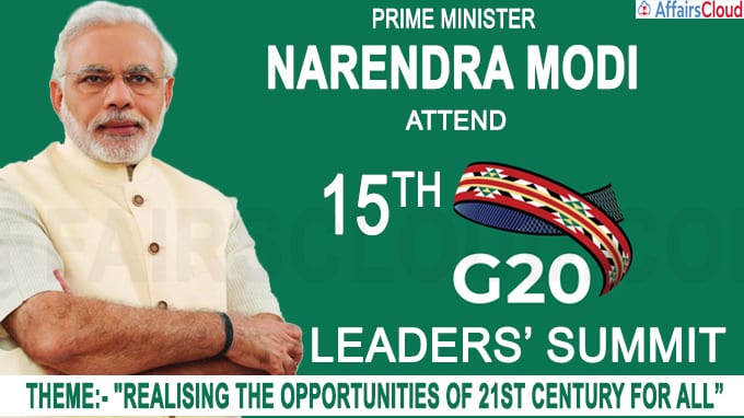 15th G20 Leaders’ Summit