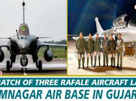 2nd batch of three Rafale aircraft lands at Jamnagar Air Base in Gujarat