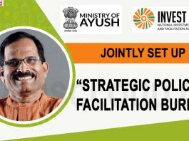 Ayush Ministry ties up with Invest India to set up strategic policy unit