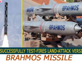 India successfully test-fires land-attack version of BrahMos missile