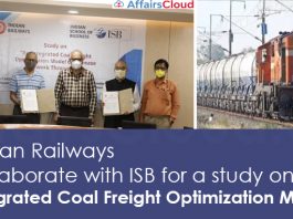 Indian-Railways-collaborate-with-ISB-for-a-study-on-an-integrated-coal-freight-optimization-model