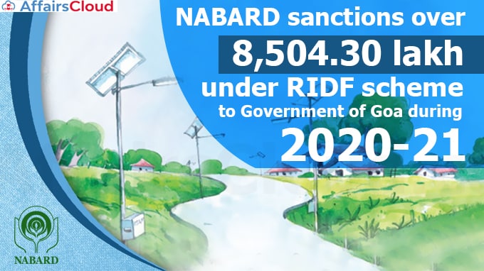 NABARD-sanctions-over-₹-8504-30-lakh-under-RIDF-scheme-to-Government-of-Goa
