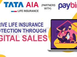 Tata AIA Life Insurance partners with PayBima to drive Life Insurance Protection through Digital sales
