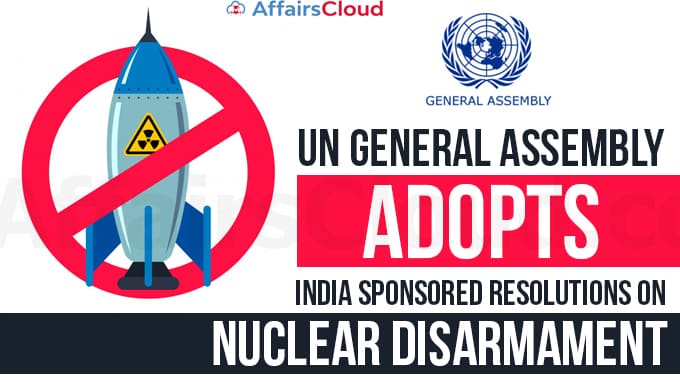 UN-adopts-India-sponsored-resolutions-on-nuclear-disarmament
