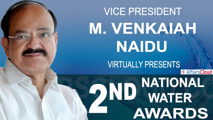 Vice President M Venkaiah Naidu virtually presents 2nd National Water Awards