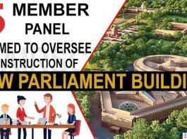 5-member panel formed to oversee construction of new Parliament building