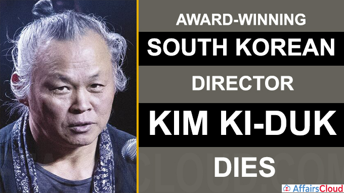 Award-winning South Korean director Kim Ki-duk dies in Latvia