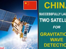 China successfully launches two satellites for gravitational wave detection