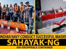 DRDO, Indian Navy conduct successful maiden trial of SAHAYAK-NG