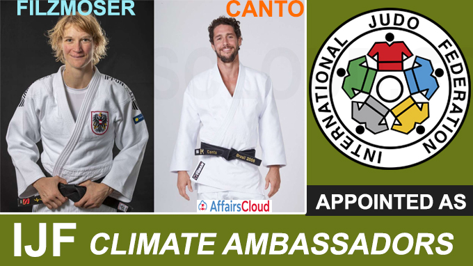 Filzmoser and Canto appointed IJF climate ambassadors
