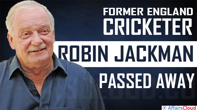 Former England seamer Robin Jackman