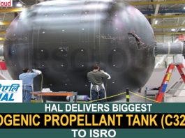 HAL delivers biggest cryogenic propellant tank to Isro