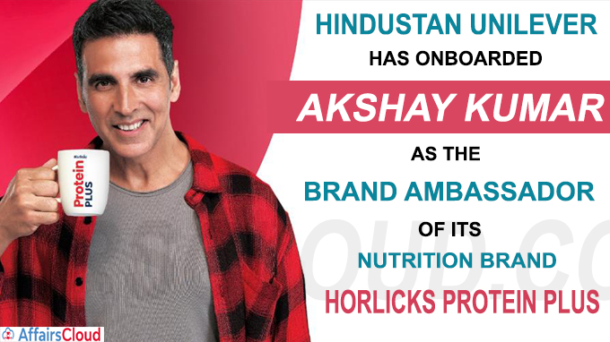 HUL has onboarded Akshay Kumar as the brand ambassador of its nutrition brand