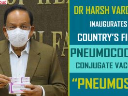 Harsh Vardhan inaugurates Country’s First Pneumococcal Conjugate Vaccine