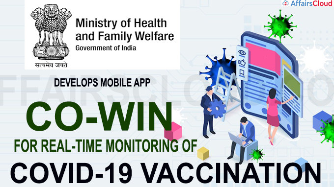 Health Ministry develops mobile app Co-WIN