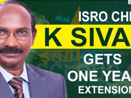 ISRO Chief Sivan gets one-year extension