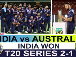India Won T20 Series 2-1