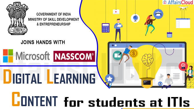 Ministry of skills development joins hands with Microsoft and NASSCOM