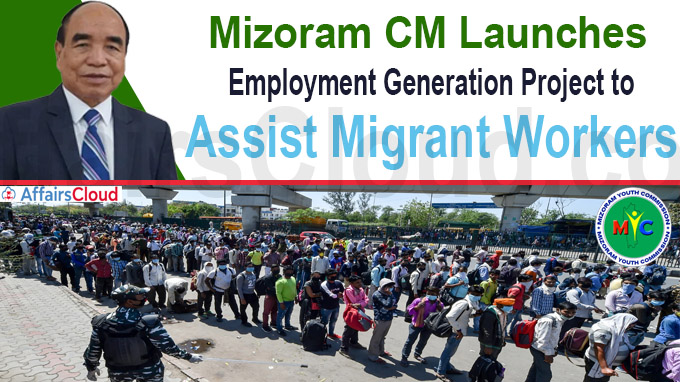 Mizoram CM Launches Employment Generation Project
