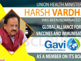 Union Health Minister Harsh Vardhan nominated by the GAVI