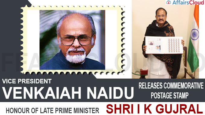 Vice President releases commemorative postage stamp