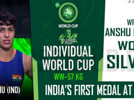 Wrestler Anshu Malik clinches silver, India’s first medal at 2020