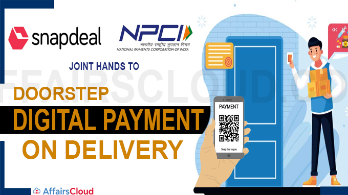 doorstep digital payment on delivery