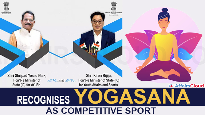 sports ministry recognises yogasana as competitive sport
